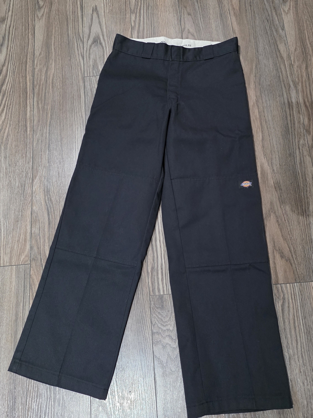 Dickies Mens Washed Loose Fit Double Knee Work Pant 30x30